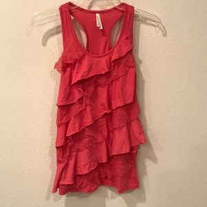Pink tank top